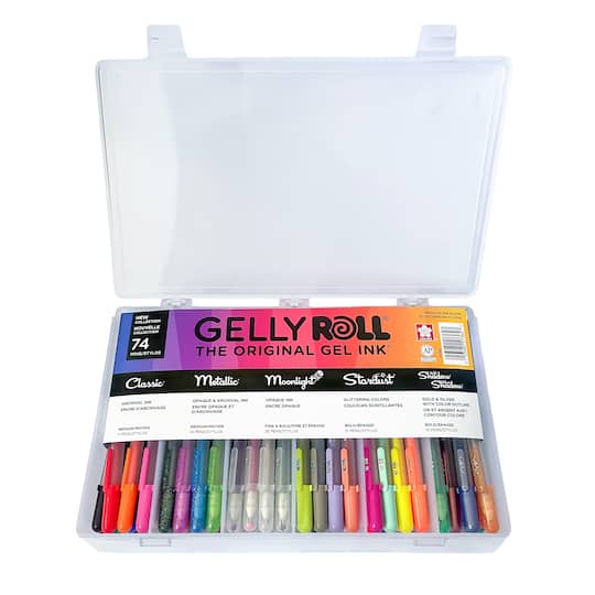 Michaels, Gelly Roll® 74 Pen Gift Set – Category: Gel Pens